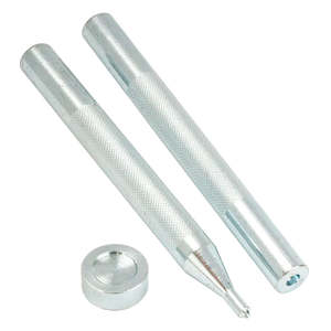 Tools: Single Cap Glove Snap Setter & Anvil 3 Pcs Sets