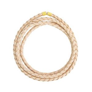 Natural Braided Leather Cords
