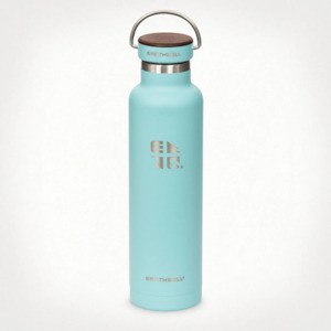 Earthwell: Earthwell Woodie Standard Vacuum Bottle - 650 ml