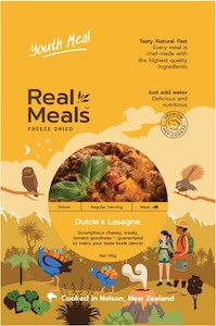 Freeze Dried Meals: Real Meals Dulcie's Lasagne - Youth Meal