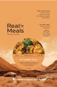 Freeze Dried Meals: Real Meals Sri Lankan Curry