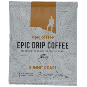 Coffee Tea: Epic Summit Roast 10pk Drip Coffee
