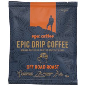 Coffee Tea: Epic Off Road Roast 10pk Drip Coffee