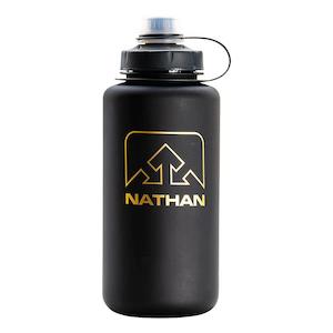 Nathan: Nathan BigShot Bottle 1L Black/Gold