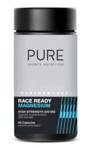 Health Supplements: PURE Performance + Race Ready Magnesium - 90 Capsuless