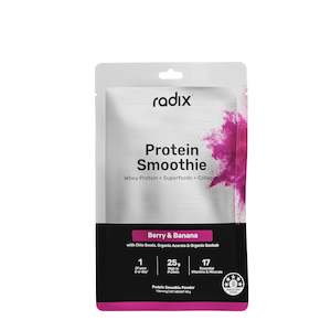 Health Supplements: Radix Whey Protein Smoothies