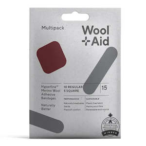 Wool Aid Merino Wool Adhesive Bandages - Wellness Multipack