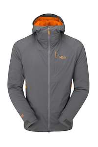 Mens Jackets: Rab Men's Vapor-Rise Summit Jacket - Graphene Medium