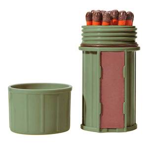 UCO Stormproof Matches in Container Dark Green