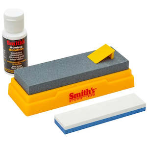 Sharpeners: Smiths Combination Bench Stone Kit