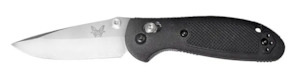 Mini Griptilian Drop Point - Black Grivory