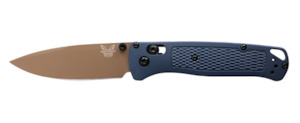Hunting Knives: Benchmade Bugout - Crater Blue Grivory