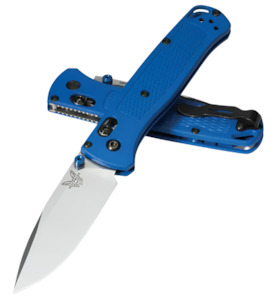 Hunting Knives: Benchmade Bugout - Blue Grivory