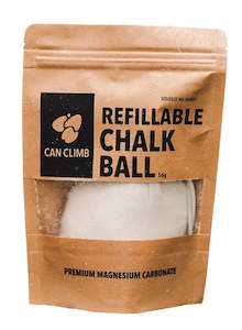 Climbing Software: Can Climb Refillable Chalk Ball 56g
