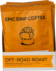 Coffee Tea: Epic Off Road Roast 7pk Drip Coffee