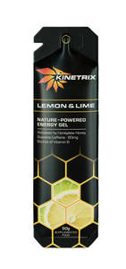 Sports Supplements: Kinetrix Energy Gel - Lemon & Lime 50g