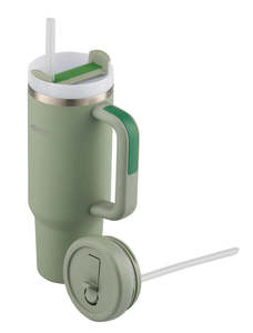 Water Bottles: Avanti Hydroquench Insulated Tumbler - Dual Lids - 1L
