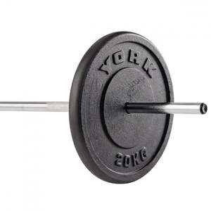 Fitness: York Cast Iron Plate Weights 20kg