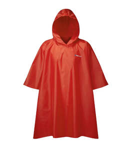 Ponchos: Trekmates Essential Poncho - Red