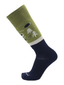 Point6: Point6 Merino Moose Tracks Light OTC Socks