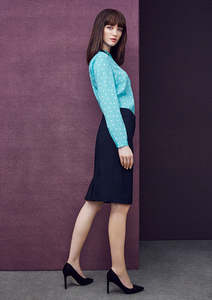 Skirts: Womens Comfort Wool Stretch Multi-Pleat Skirt