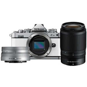 Cameras: Nikon Z FC White with Nikkor Z DX 16-50mm VR Silver & 55-250 VR Black