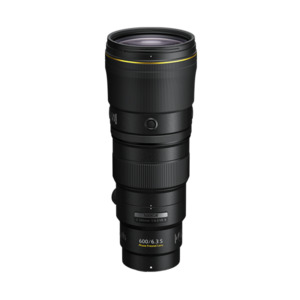 Lenses: Nikon Nikkor Z FX 600mm F6.3 VR S-Line Super Telephoto Lens