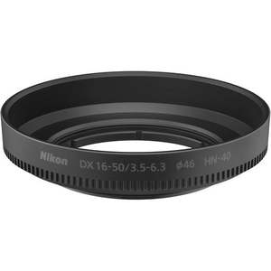 Hoods: Nikon HN-40 Screw On Lens Hood for Z DX 16-50mm F3.5-6.3 VR
