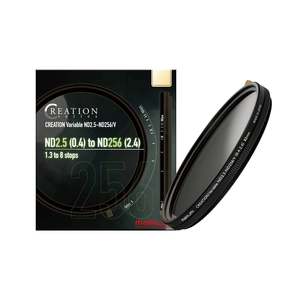 Lens Filters: Marumi Creation Variable ND2.5-ND256 V