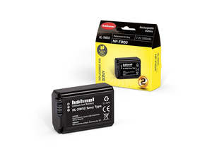 Batteries Power: Hahnel HL-XW50 Sony Compatible Battery NP-FW50