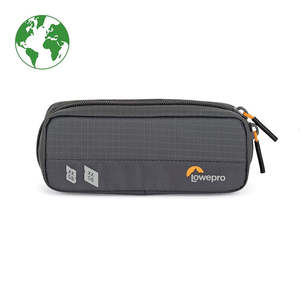 Pouches: Lowepro Gearup Memory Wallet 20d Dark Grey Green Line