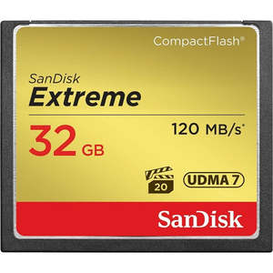 Data Storage: SanDisk Extreme CompactFlash Memory Card