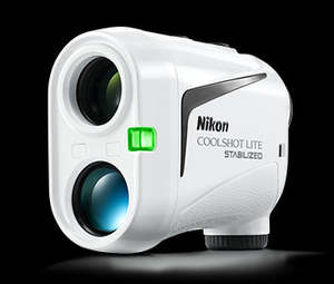 Rangefinders: Nikon Coolshot Lite Stabilized Golf Laser Rangefinder