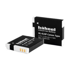 Batteries Power: Hahnel HL-6LHP Canon Compatible Battery NB-6L Single Pack