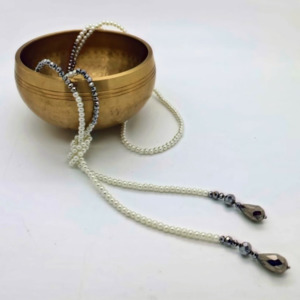 Jewelry: Drop Jewel Necklace