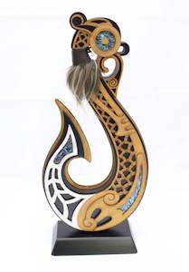 Abstract Design: Large double-sided Hook Trophy