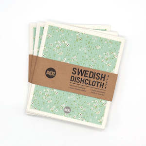 Dish Cloths: Swedish Dishcloth 3 Pack - Flowers