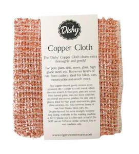 Dish Cloths: FLORENCE COPPER CLEANING CLOTH