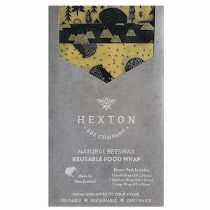 Beeswax Food Wrap - Fawn & Forest Set of 3