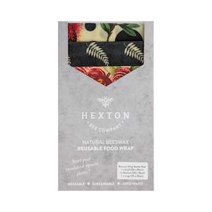 Beeswax Wrap: Beeswax Food Wrap - Kiwiana Fern Set of 3