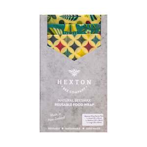 Beeswax Food Wrap - Kiwiana Fantail Set 3