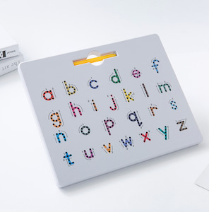 Other Toys: Magnetic Board Single Sided - Letters