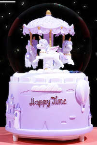 Other Toys: Carousel Musical Snow Globe