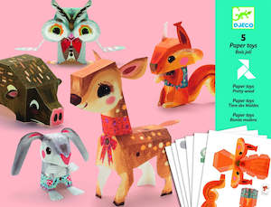 Other Toys: Paper Toys - Pretty Wood