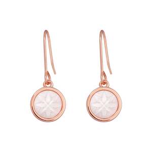 Other Earrings: Mother of Pearl Matariki Whetū Pendant Earrings