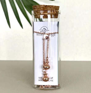 Other Earrings: Rose Gold Poi Poi Necklace