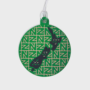 Bag Tags: Bag Tag - Retro Map