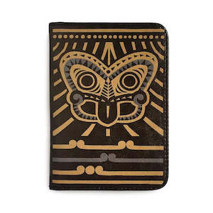 Passport Holders: Passport Holder - Tiki Gold