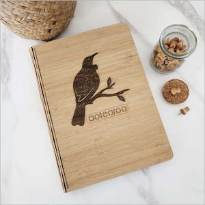 Journals: Bamboo Journal: Tui River Rimu Veneer