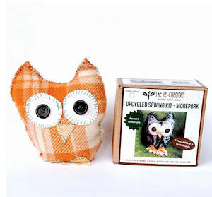 Diy Crafts: DIY Upcycle Morepork Toy Sewing Kit